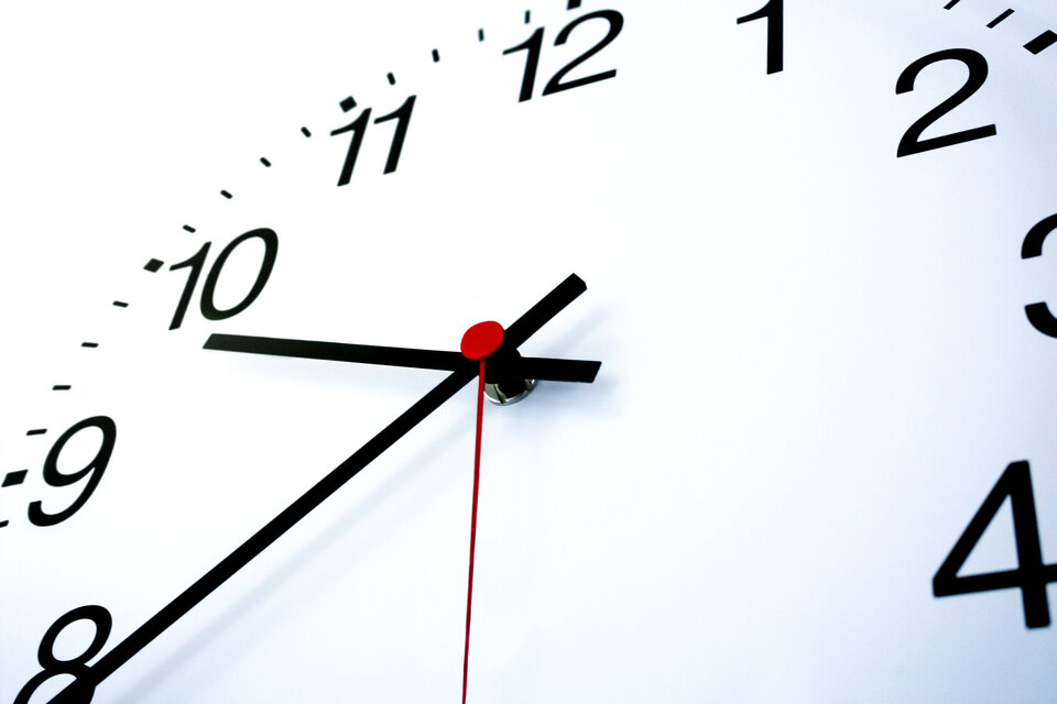 Symbolgrafik Analoge Uhr